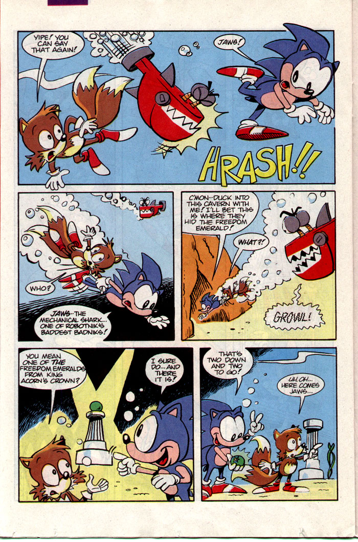 Sonic - Archie Adventure Series April 1993 Page 17